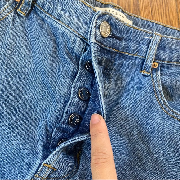 PacSun High Rise Straight Jeans - Picture 3 of 6